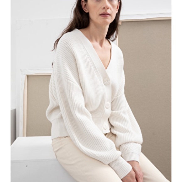 & Other Stories Sweaters - & other stories | cropped oversized cardigan